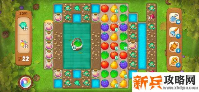 梦幻花园第2091关怎么过？ 梦幻花园攻略第2091关