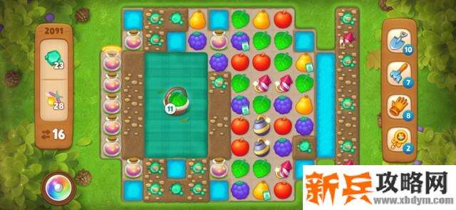 梦幻花园第2091关怎么过？ 梦幻花园攻略第2091关