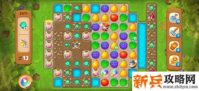梦幻花园第2091关怎么过？ 梦幻花园攻略第2091关