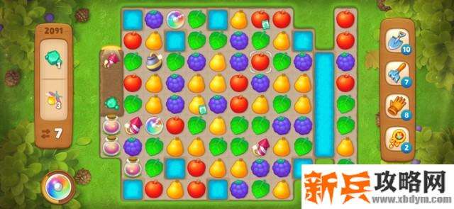 梦幻花园第2091关怎么过？ 梦幻花园攻略第2091关