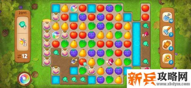 梦幻花园第2091关怎么过？ 梦幻花园攻略第2091关