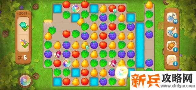 梦幻花园第2091关怎么过？ 梦幻花园攻略第2091关