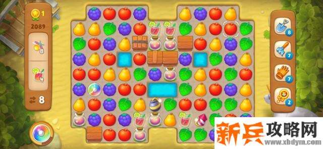 梦幻花园第2089关怎么过？ 梦幻花园攻略第2089关