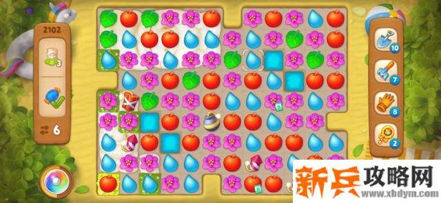 梦幻花园第2102关怎么过？ 梦幻花园攻略第2102关