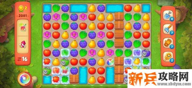 梦幻花园第2081关怎么过？ 梦幻花园攻略第2081关