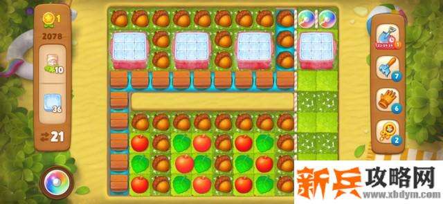 梦幻花园第2078关怎么过？ 梦幻花园攻略第2078关