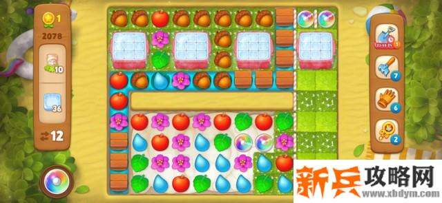 梦幻花园第2078关怎么过？ 梦幻花园攻略第2078关