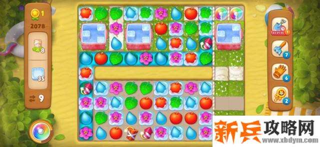 梦幻花园第2078关怎么过？ 梦幻花园攻略第2078关