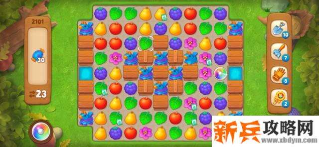 梦幻花园第2101关怎么过？ 梦幻花园攻略第2101关