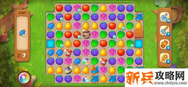 梦幻花园第2101关怎么过？ 梦幻花园攻略第2101关