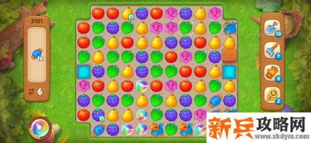 梦幻花园第2101关怎么过？ 梦幻花园攻略第2101关