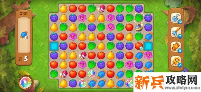梦幻花园第2101关怎么过？ 梦幻花园攻略第2101关
