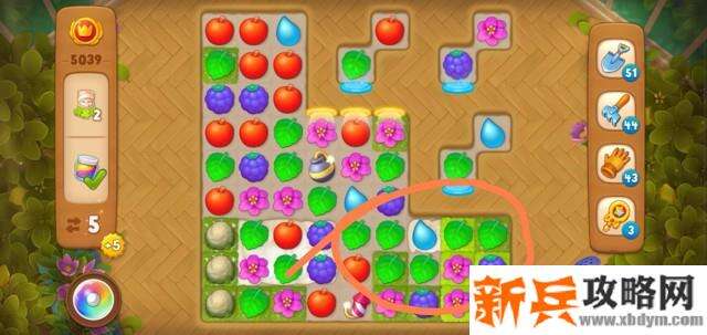 梦幻花园第5039关怎么过？ 梦幻花园攻略第5039关