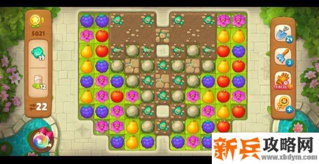 梦幻花园第5021关怎么过？ 梦幻花园攻略第5021关