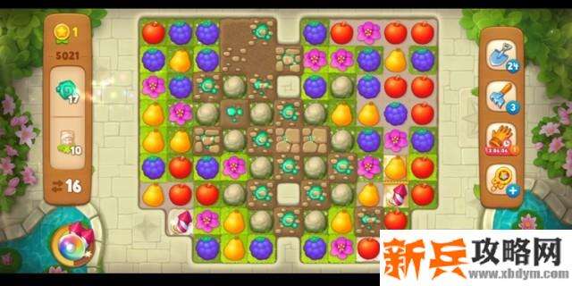 梦幻花园第5021关怎么过？ 梦幻花园攻略第5021关