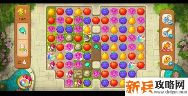 梦幻花园第5021关怎么过？ 梦幻花园攻略第5021关