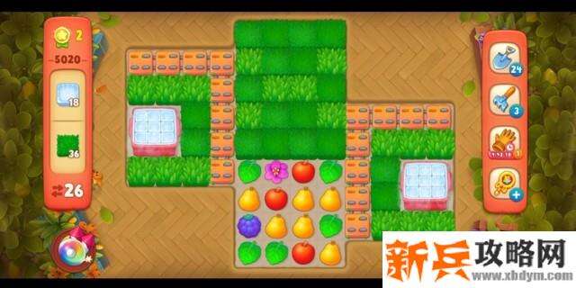 梦幻花园第5020关怎么过？ 梦幻花园攻略第5020关