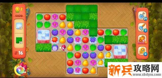 梦幻花园第5020关怎么过？ 梦幻花园攻略第5020关