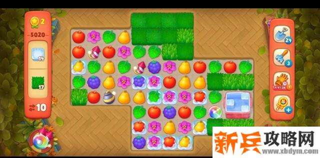 梦幻花园第5020关怎么过？ 梦幻花园攻略第5020关