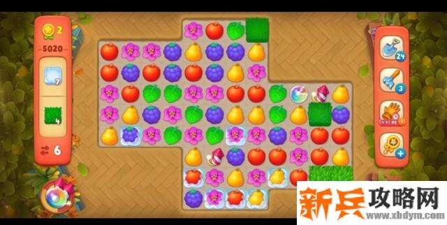 梦幻花园第5020关怎么过？ 梦幻花园攻略第5020关