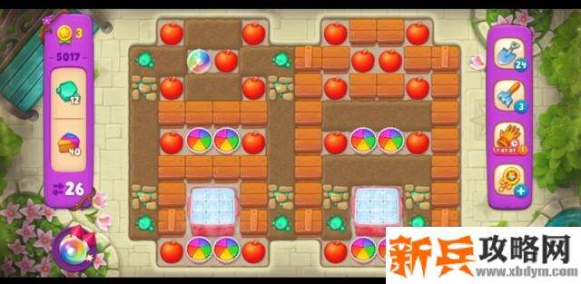 梦幻花园第5017关怎么过？ 梦幻花园攻略第5017关