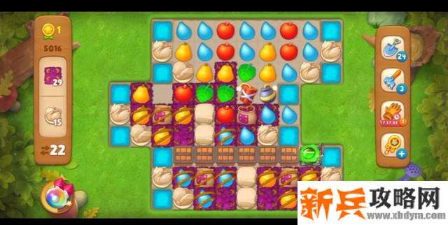 梦幻花园第5016关怎么过？ 梦幻花园攻略第5016关