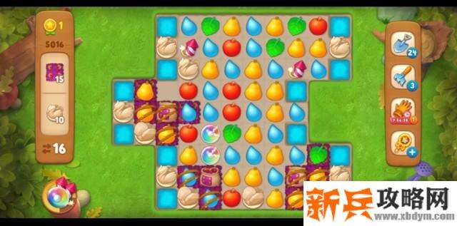 梦幻花园第5016关怎么过？ 梦幻花园攻略第5016关