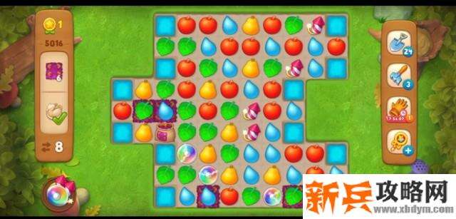 梦幻花园第5016关怎么过？ 梦幻花园攻略第5016关