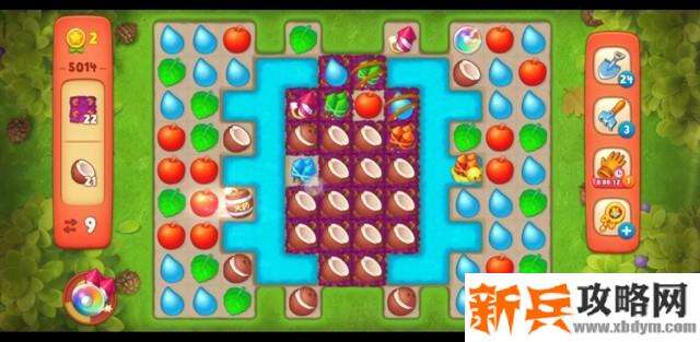 梦幻花园第5014关怎么过？ 梦幻花园攻略第5014关