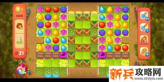 梦幻花园第5012关怎么过？ 梦幻花园攻略第5012关