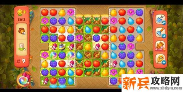 梦幻花园第5012关怎么过？ 梦幻花园攻略第5012关