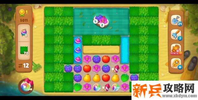 梦幻花园第5011关怎么过？ 梦幻花园攻略第5011关