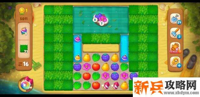 梦幻花园第5011关怎么过？ 梦幻花园攻略第5011关