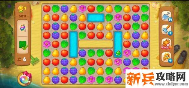 梦幻花园第5011关怎么过？ 梦幻花园攻略第5011关