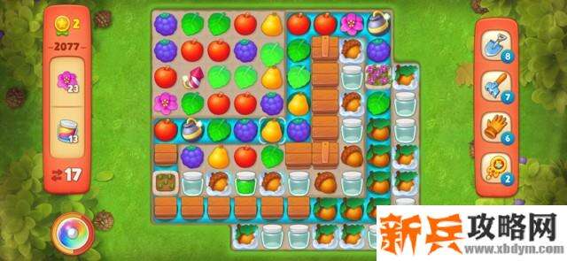 梦幻花园第2077关怎么过？ 梦幻花园攻略第2077关