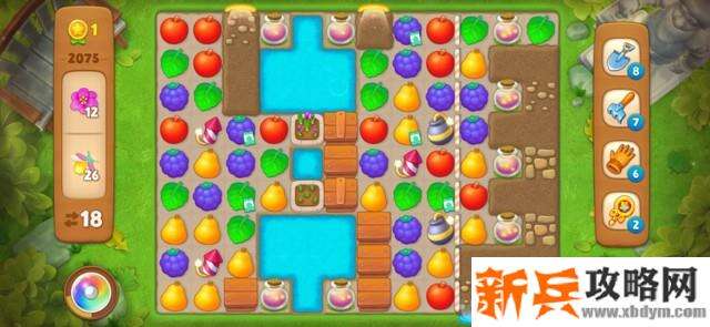 梦幻花园第2075关怎么过？ 梦幻花园攻略第2075关