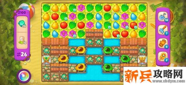 梦幻花园第2100关怎么过？ 梦幻花园攻略第2100关