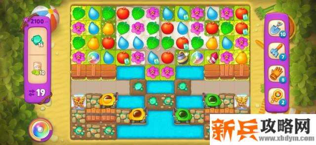 梦幻花园第2100关怎么过？ 梦幻花园攻略第2100关