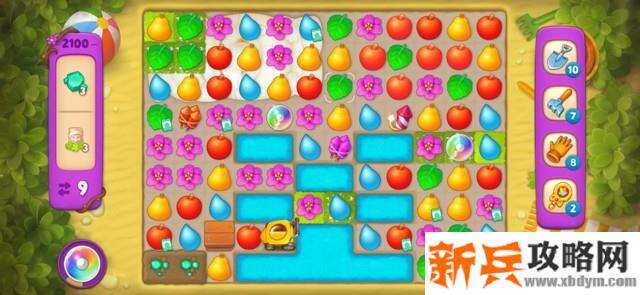 梦幻花园第2100关怎么过？ 梦幻花园攻略第2100关