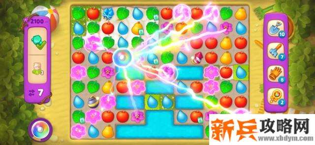 梦幻花园第2100关怎么过？ 梦幻花园攻略第2100关