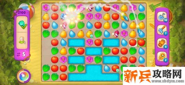 梦幻花园第2100关怎么过？ 梦幻花园攻略第2100关