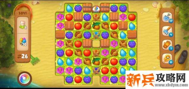 梦幻花园第5041关怎么过？ 梦幻花园攻略第5041关