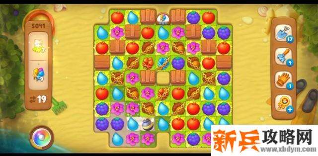 梦幻花园第5041关怎么过？ 梦幻花园攻略第5041关