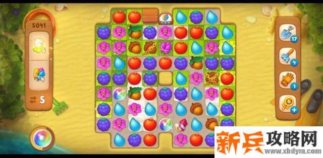 梦幻花园第5041关怎么过？ 梦幻花园攻略第5041关