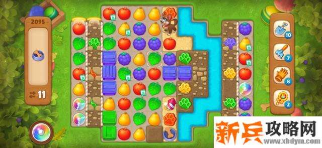 梦幻花园第2095关怎么过？ 梦幻花园攻略第2095关