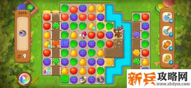 梦幻花园第2095关怎么过？ 梦幻花园攻略第2095关
