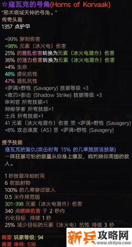 恐怖黎明《GrimDawn》特紫获取攻略