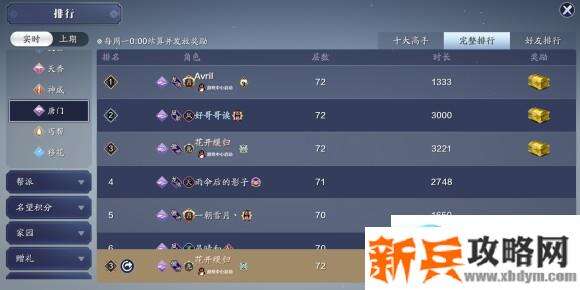 天涯明月刀手游唐门天波府打小怪攻略