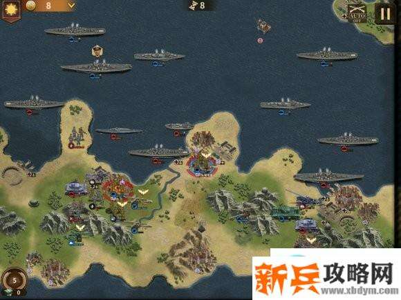 将军的荣耀3克里特岛战役低配攻略