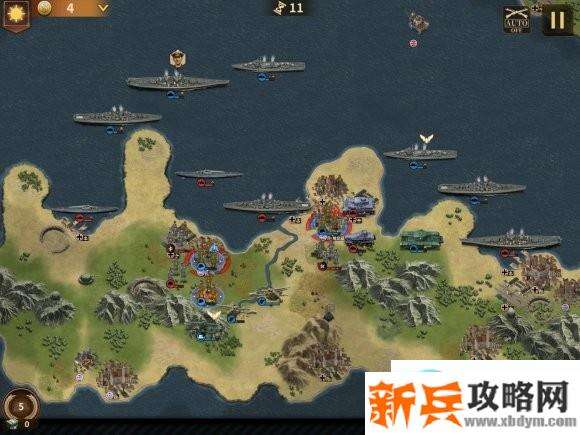 将军的荣耀3克里特岛战役低配攻略